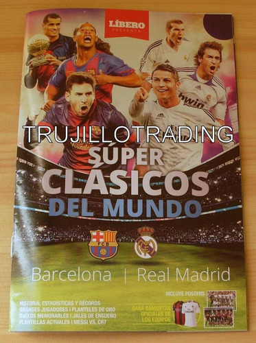 Revista F.c. Barcelona , Real Madrid , Diario Libero