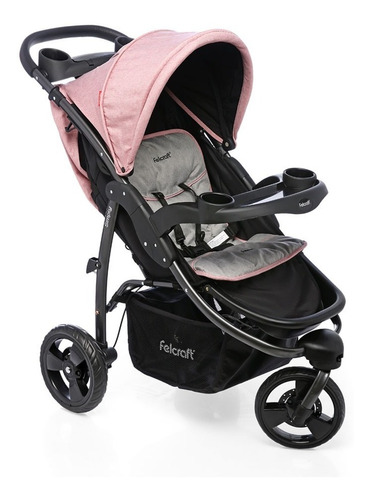 Cochecito Coche Bebé Jogger De 3 Ruedas Simply Felcraft 