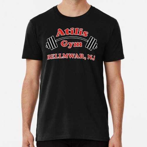 Remera Ropa Gimnasia Atilis Rojo Con Negro, Bellmar.nj Algod