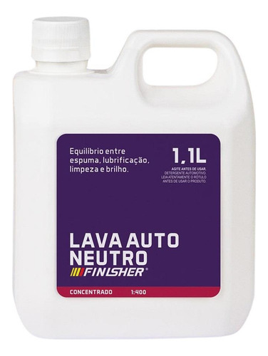 Shampoo Lava Auto Neutro Finisher 1,1l