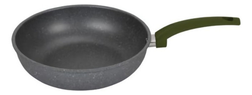 Wok Antiadherente 28 Cm Granito Color Gris