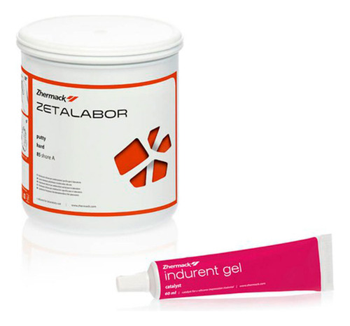 Kit Moldagem P/ Laboratório Zetalabor Denso + Indurent Gel