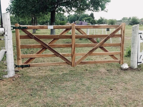 Tranqueras Full Madera Dura Rural- Biseladas - Fabricantes