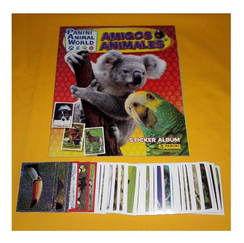 Animal World Amigos Animales Album Panini Con 150 Estampas