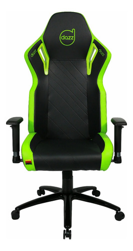 Silla reclinable para videojuegos Cities Berlin, color Dazzz Green