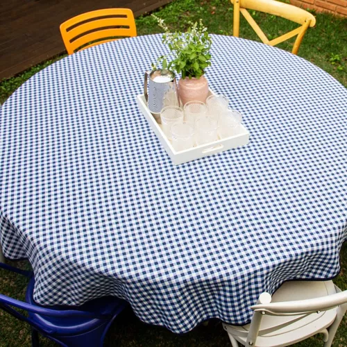 Toalha de Mesa Piquenique. Xadrez Vermelha em Tecido Nobre - Pomar  Decorações