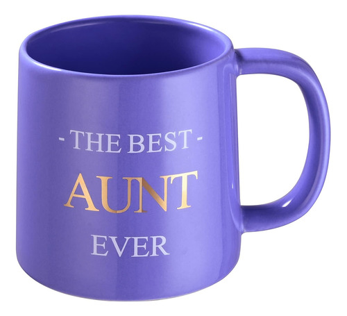 Miicol Best Aunt Mug, Regalos De Cumpleaños Para Tía De Sobr