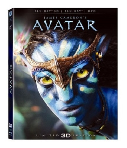 Avatar ( Bluray 3d + Bluray Dvd Combo ) Original Sellado New