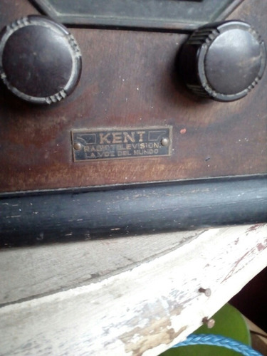 Antigua Radio Kent A Valvulas Sellada De Coleccion Funciona (Usado)