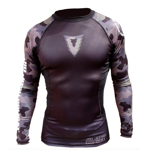 Lycra Bjj Combat Rashguard Jiu Jitsu Mma Nogi Crossfit Thai 