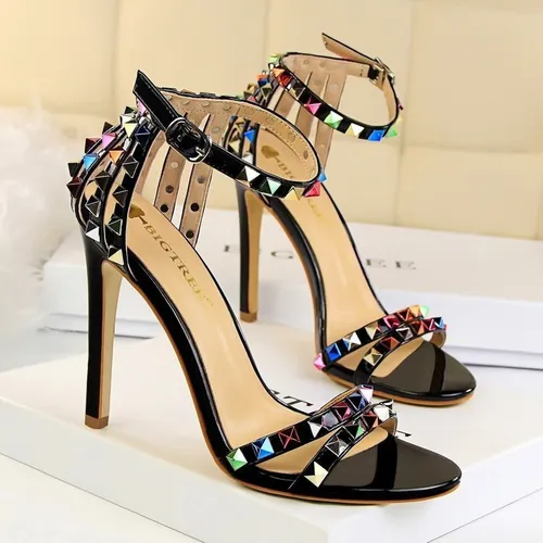 Tacones Negros De Tacon Delgado Mujer Zapatos MercadoLibre