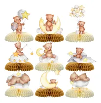 Comprar Centros De Mesa Con Forma De Panal Tarklanda Bear Baby Showe