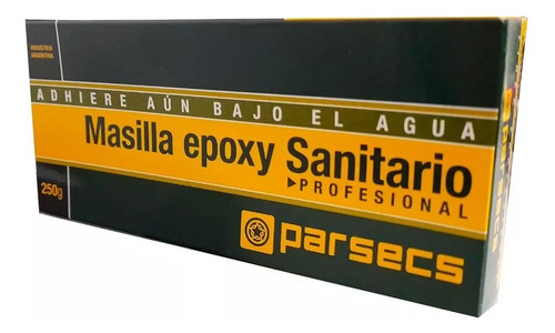 Masilla Epoxy Parsecs Sanitario X 250 Gr.. + Lija De Regalo!