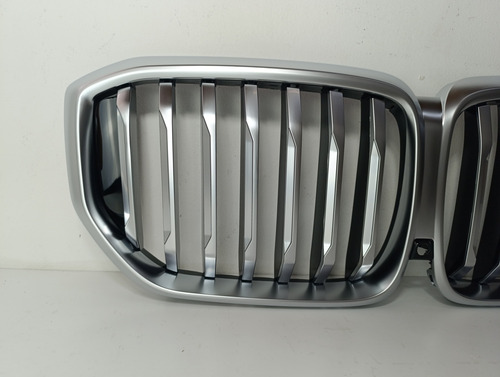 Grade Dianteira Prateada Bmw X5 G05 2022 2023 2024 Novo
