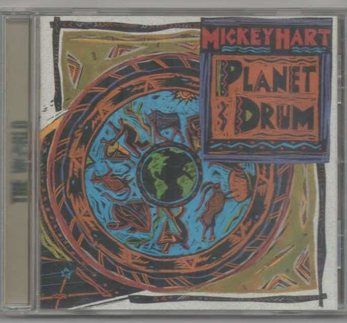 Mickey Hart. Planet Drum. Cd Audio Usado. Qqe. Ag