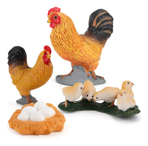 Ciclo De Vida De Los Juguetes De Pollo, Animales De Granja .