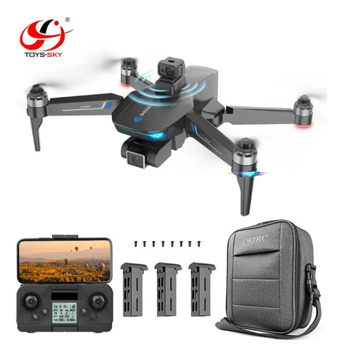 Drone Toysky S189 Max 4k 5ghz Gps Fpv Sensor - 3 Baterias