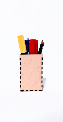 Lapicero 6x6x10 - Mdf / Fibrofacil