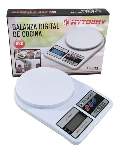 Balanza Digital De Cocina Hasta 10 Kg A Pilas 1 Gr A 10kg