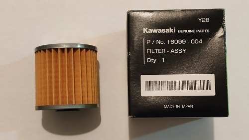 Imagen 1 de 3 de Filtro Aceite Kawasaki Klr 650 Original Japan