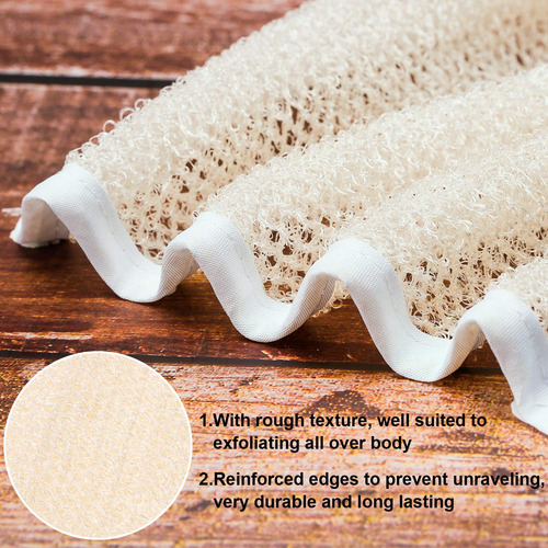 Tatuo 5 Paños Exfoliantes Para El Rostro Y El Cuerpo, Tejido