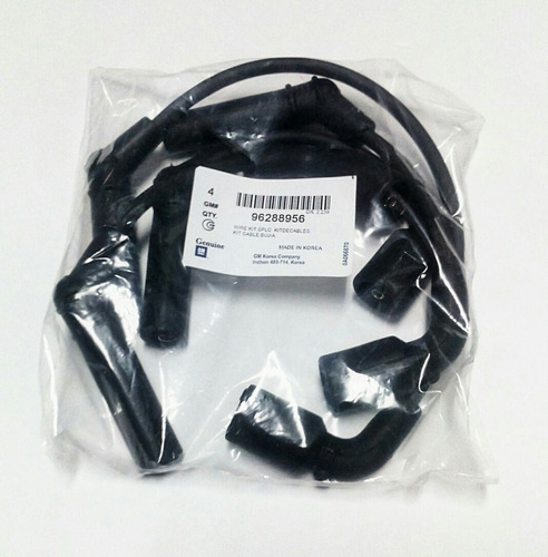 Cables De Bujias Chevrolet Spark Original Gm 96288956