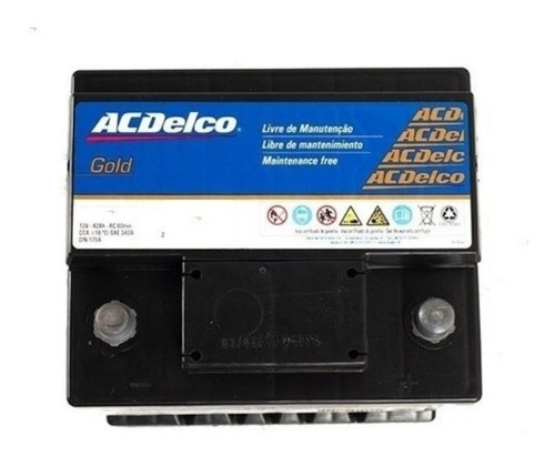 Imagen 8 de 10 de Bateria 12x42 Acdelco Gold Chevrolet Meriva 1.8 100% C/envio