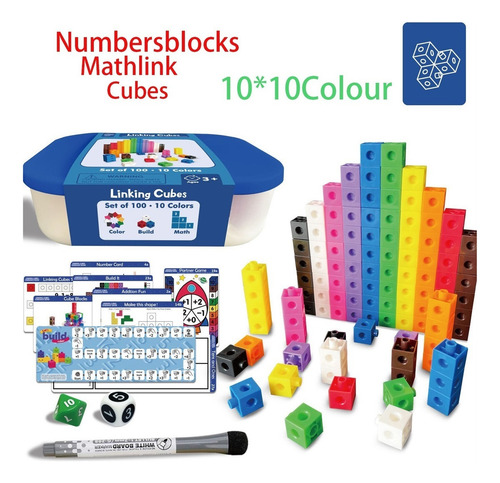 Conjunto De Actividades Mathlink Magic Numberblocks Y Cubes