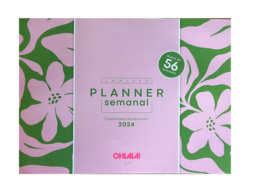 Block Grande Planner Semanal Diseño Práctico Para Organización Diaria, Espacio Amplio Para Notas Y Tareas Estilo Moderno