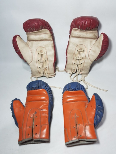 Imagen 2 de 8 de Antiguos Guantes Box Niños Corti Y Otro Lote X 4 Mag 58662