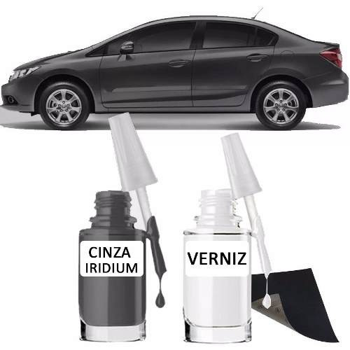 Tinta Tira Risco Automotivo  Cinza Iridium