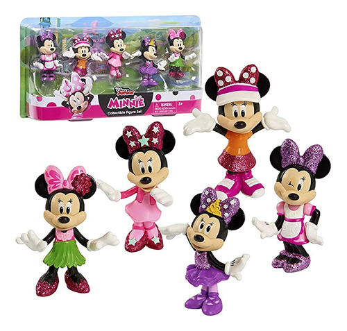 Disney Junior Set Coleccionable Minnie Mouse 5 Figuras Mimi