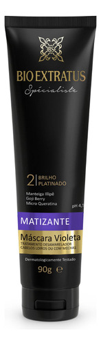 Bio Extratus Specialiste Máscara Matizante Violeta 90g