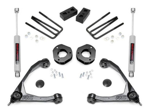 Rough Country Kit Suspensión 3.5pLG 4x2 Silverado 07-actual