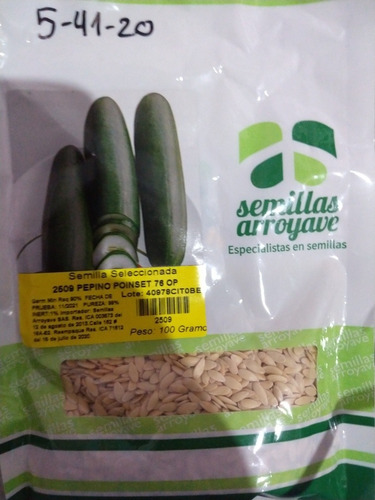 Semilla De Pepino.