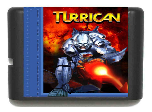 Cartucho Turrican Para | 16 Bits Retro -mg-