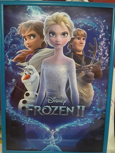 Cuadro Decorativo De Frozen De 72cmts De Alto