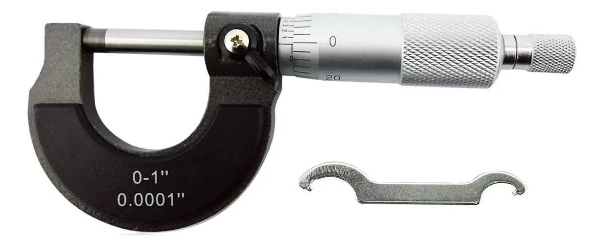 Nortools Micrómetro Exterior, Parada De Trinquete, Tuerca