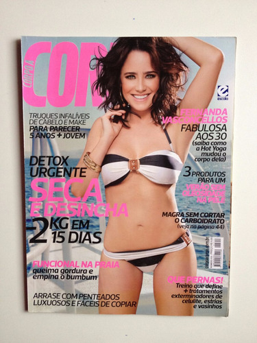 Revista Corpo A Corpo 312 Fernanda Vasconcellos Ano J339