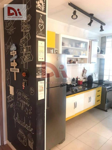 Apartamento Com 2 Dormitórios À Venda, 58 M² Por R$ 193.000,00 - Areão - Taubaté/sp - Ap0234