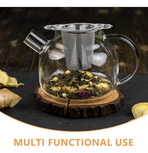 1 Juego De Coladores De Té Con Infusor De Té De Hojas Suelta