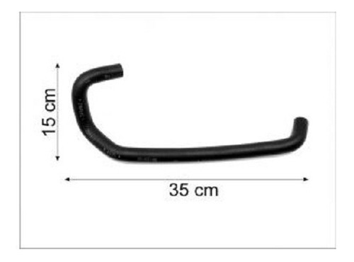 Imagen 1 de 1 de Mangon Calefaccion Vw Gol Amazon Senda Pti. (2 Bocas =)...