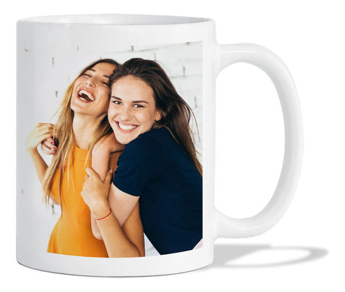 Taza De Cerámica Con Fotos Personalizada Dia Del Amigo