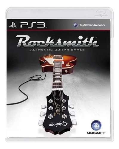 Jogo Ps3 Rocksmith Authentic Guitar Games Original Fisico (Recondicionado)
