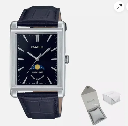 comprar Casio Reloj Con Fase Lunar, Inmaculado Con Su Caja Original