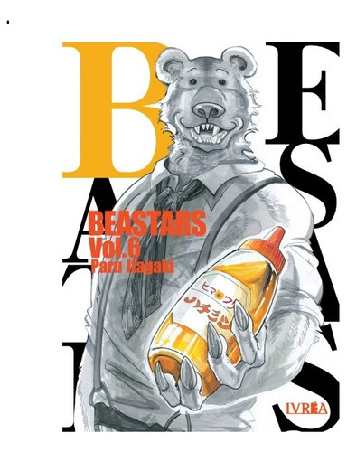 Manga Beastars - Tomo 6 - Ivrea Argentina + Reg.