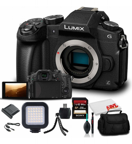 Lumix Dmc G85 Cuerpo Camara Digital Sin Espejo Estuche