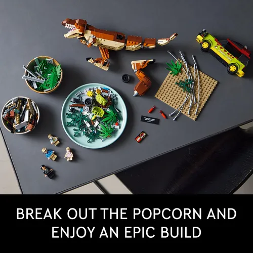 Kit De Construcción Lego Jurassic World T. Rex Breakout 7695
