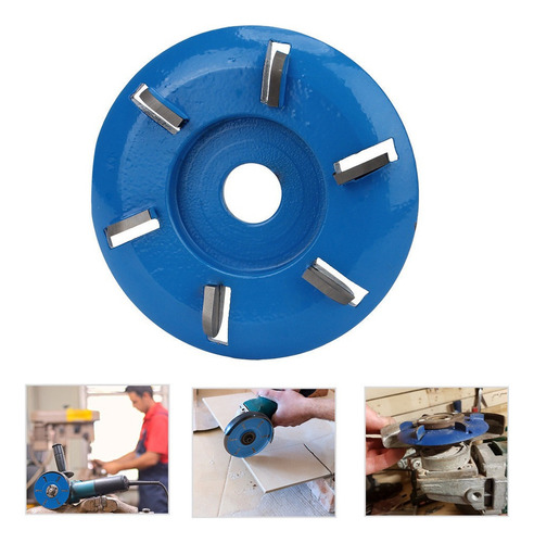 B Placa De Talla De Madera De 6 Dientes Para Carpintería