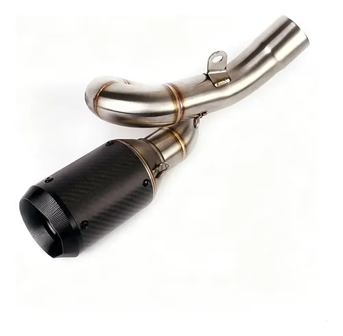 J Tubo De Escape De Carbono Para Kawasaki Ninja Zx6r Zx636 J